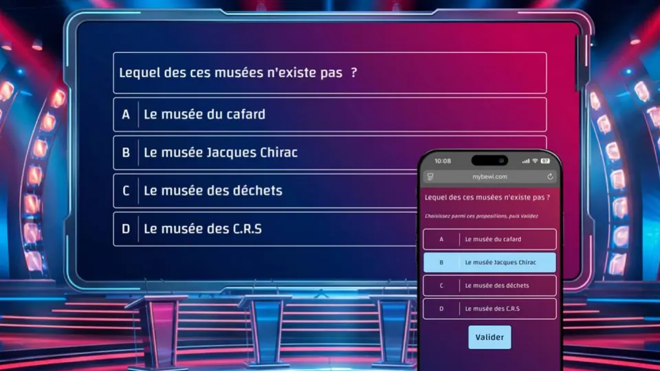 Quiz en soirée