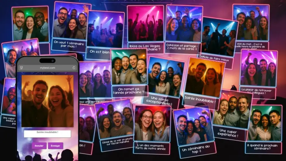Selfie Live en soirée